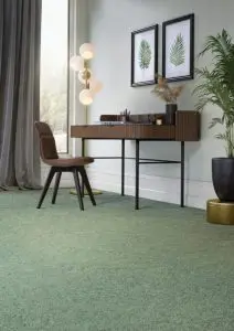 Green carpet Penthouse Vermont Wool Carpet 600x849