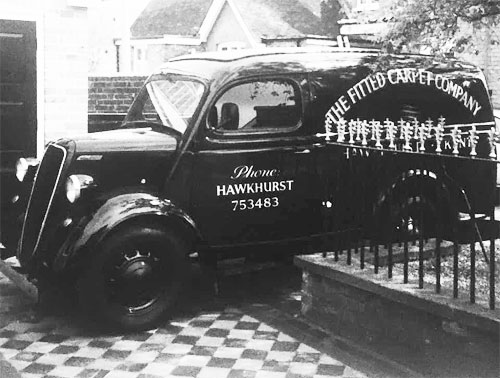 the fitted carpet company van